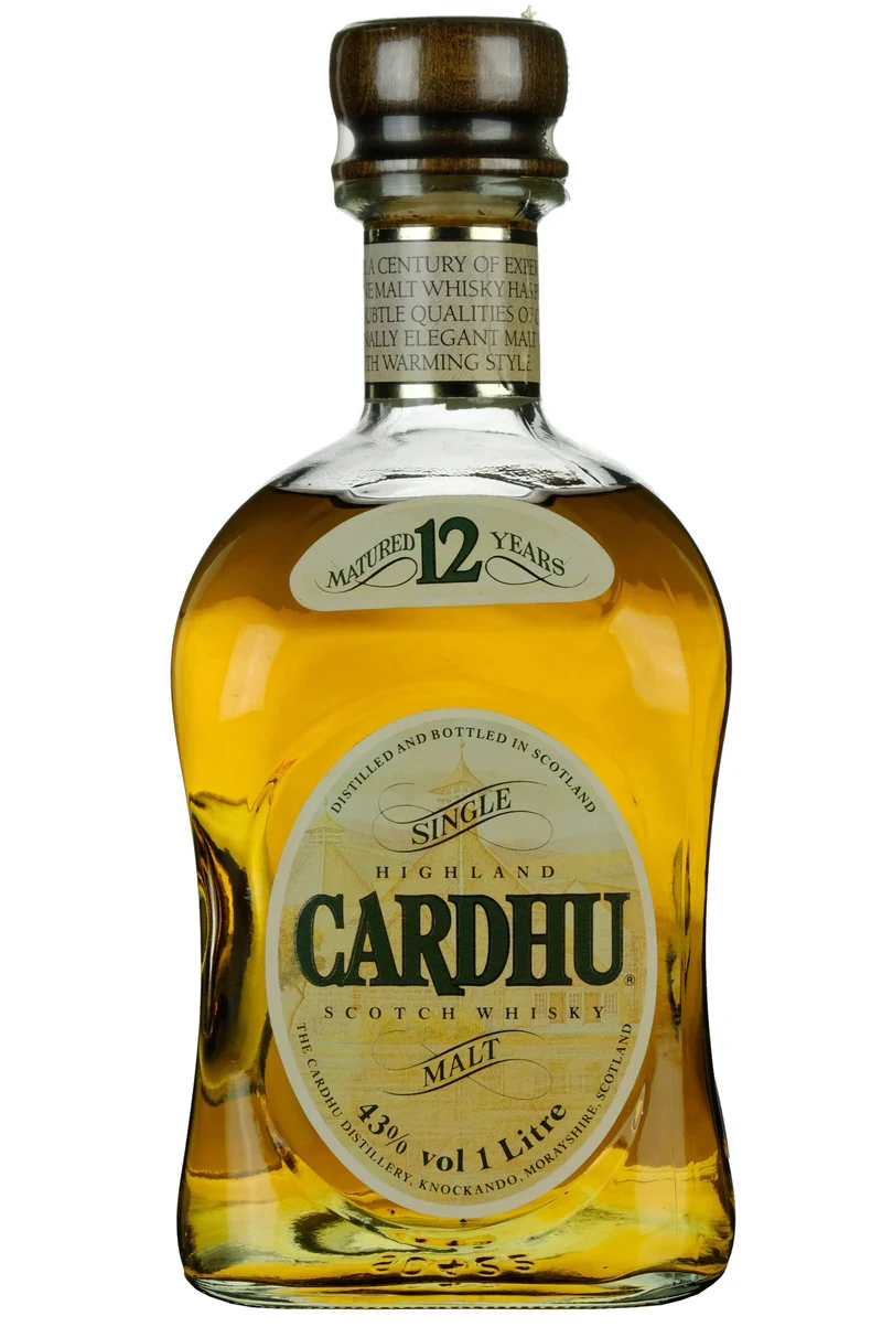 Cardhu 12 Year Old Circa 1990 1 Litre