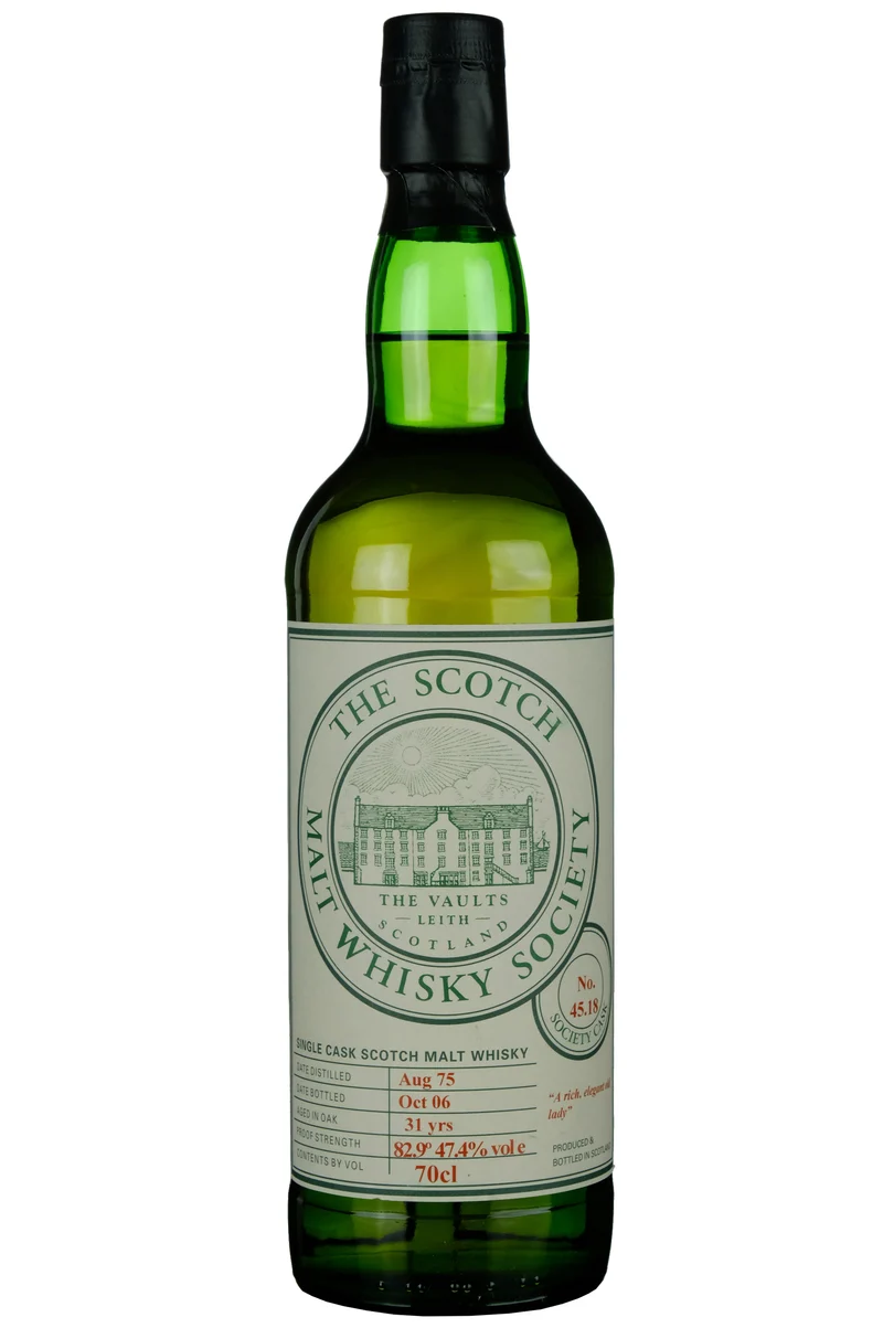 Dallas Dhu 1975-2006 | 31 Year Old SMWS 45.18 "A Rich, Elegant Old Lady"