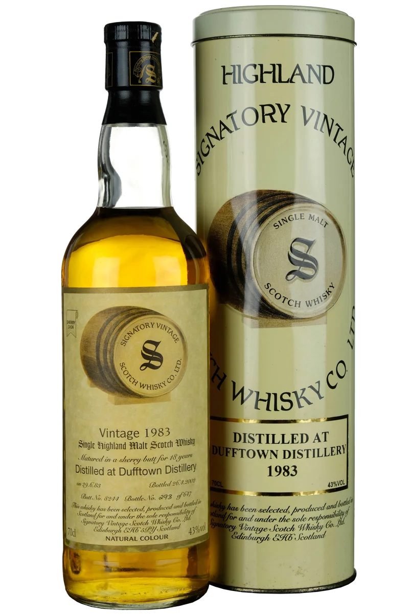 Dufftown 1983-2002 | 18 Year Old Signatory Vintage Single Cask 8244