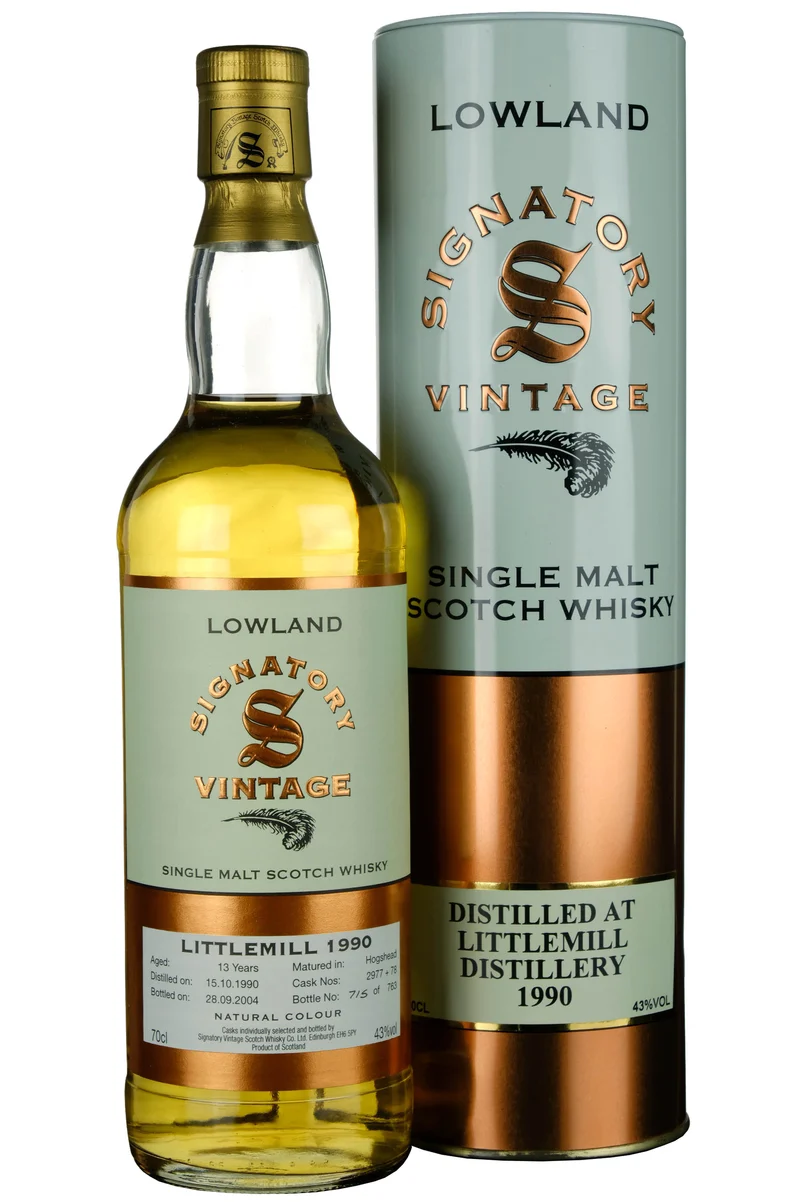 Littlemill 1990-2004 | 13 Year Old Signatory Vintage Small Batch
