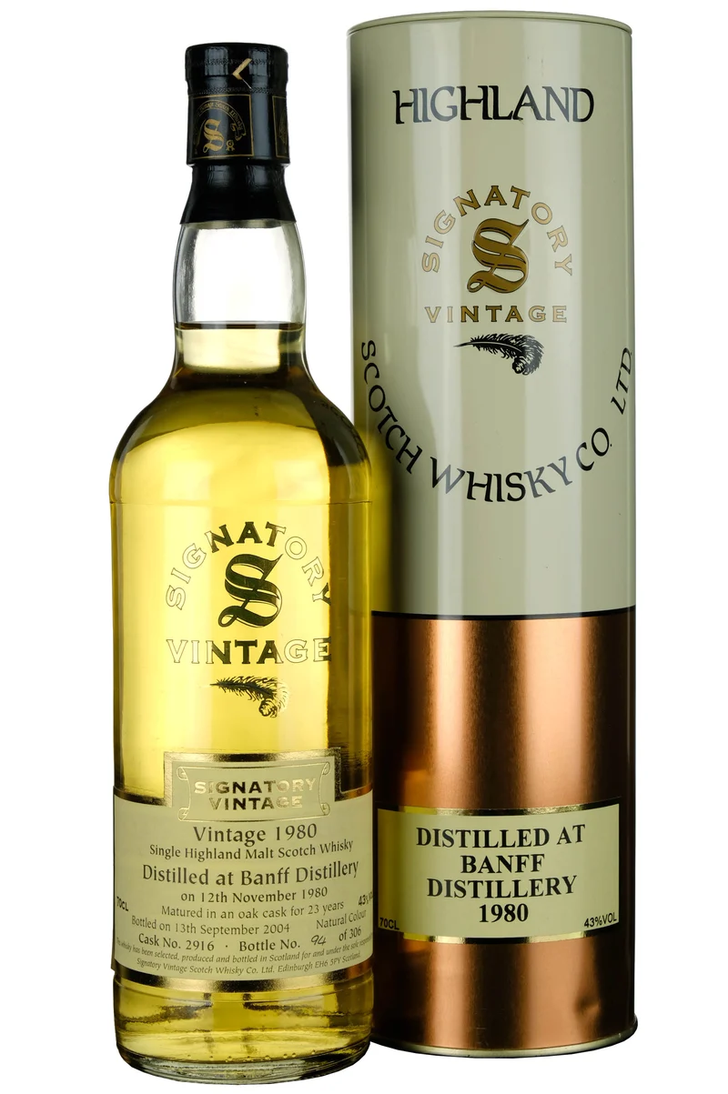 Banff 1980-2004 | 23 Year Old Signatory Vintage Single Cask 2916