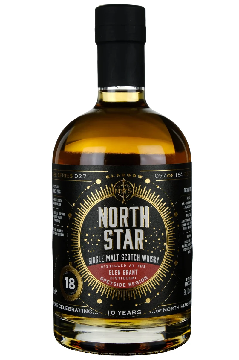 Glen Grant 2008-2026 | 18 Year Old North Star Spirits Series 27