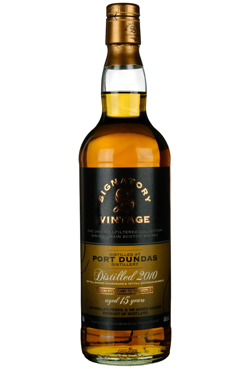 Port Dundas 2010-2026 | 15 Year Old Signatory Vintage Un-Chillfiltered Collection