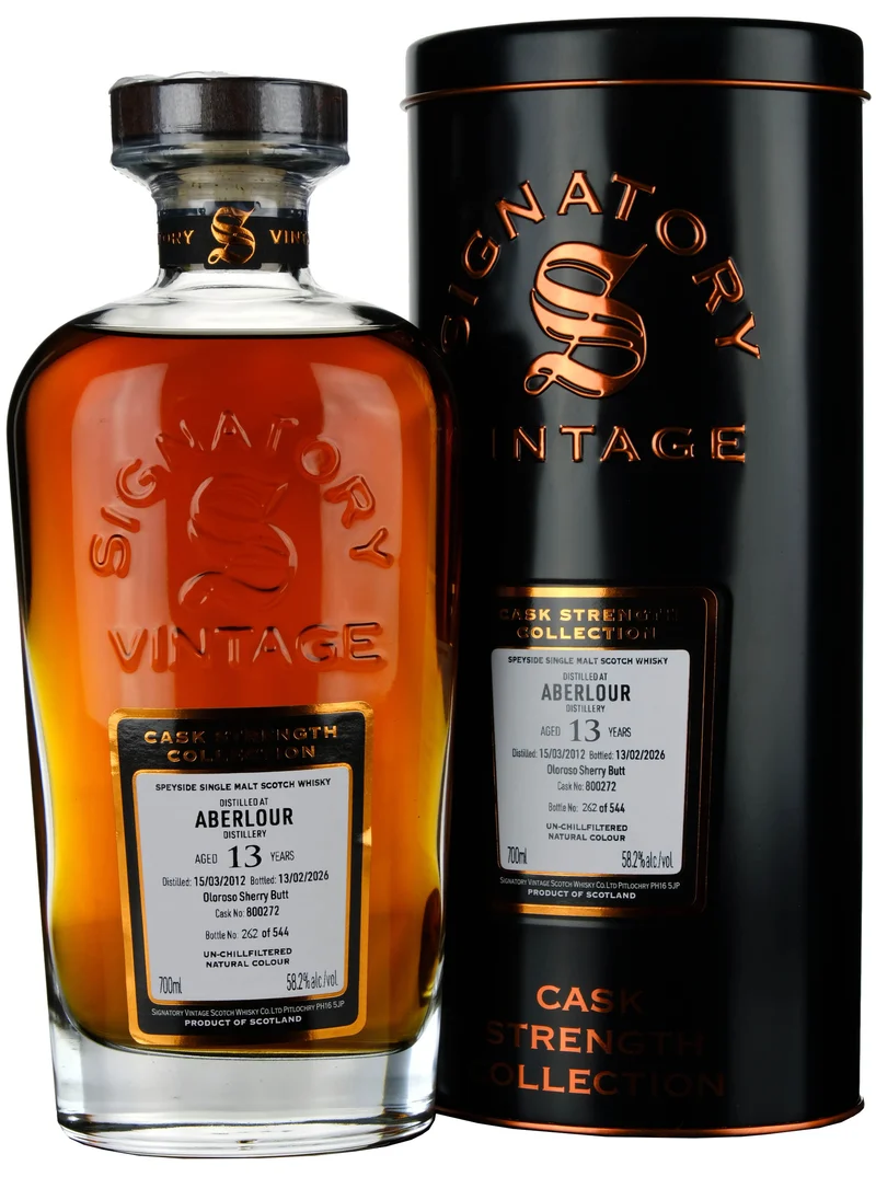 Aberlour 2012-2026 | 13 Year Old Signatory Vintage Cask Strength Collection Single Cask 800272