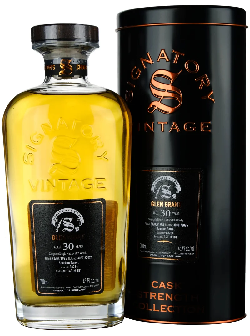 Glen Grant 1995-2026 | 30 Year Old Signatory Vintage Symington's Choice Single Cask 88234