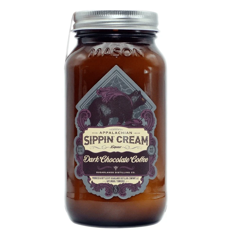 Sugarlands Shine Dark Chocolate Coffee Cream Liqueur