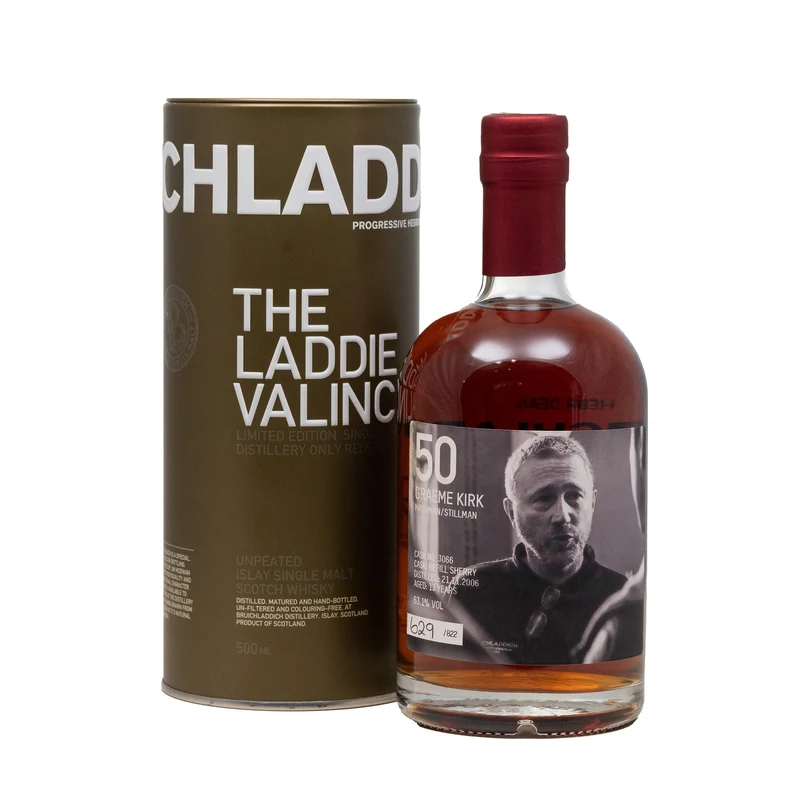 Bruichladdich 2006 13 Year Old Laddie Crew Valinch 50 Graeme Kirk 63.1%