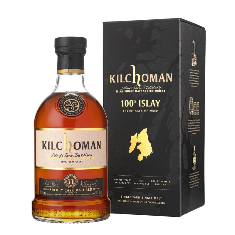 Kilchoman 100% Islay 11 Year Old Sherry Cask 2025 Release 50%