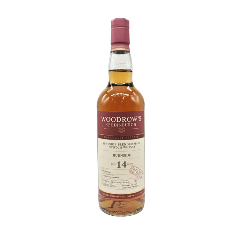 Burnside 14 Year Old Whisky Tawny Port Woodrow's Of Edinburgh 52%