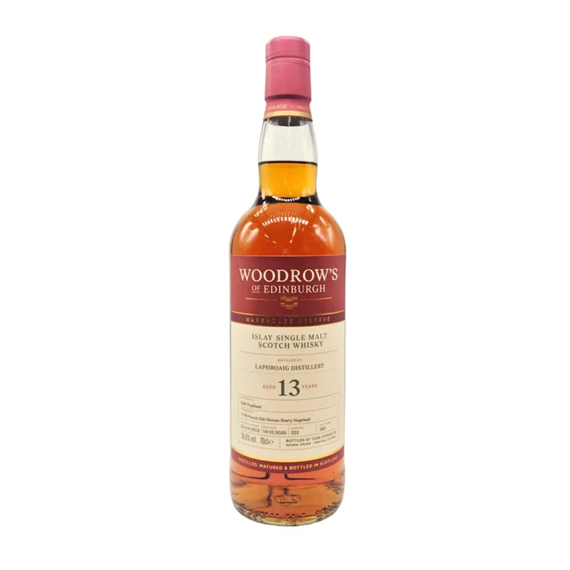 Laphroaig 13 Year Old Single Cask French Oak Oloroso #222 Woodrow's Of Edinburgh 58.6%