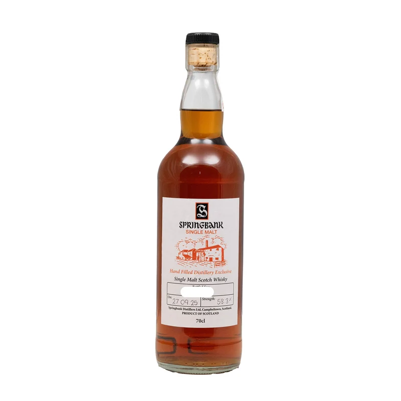Springbank Single Malt Whisky Hand Filled 2025 Release 58.3%