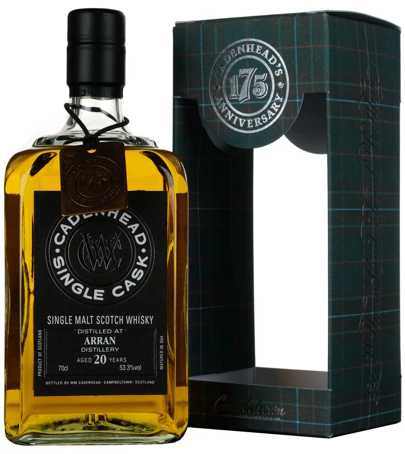 Arran 1996-2017 | 20 Year Old Cadenhead's Single Cask 175th Anniversary