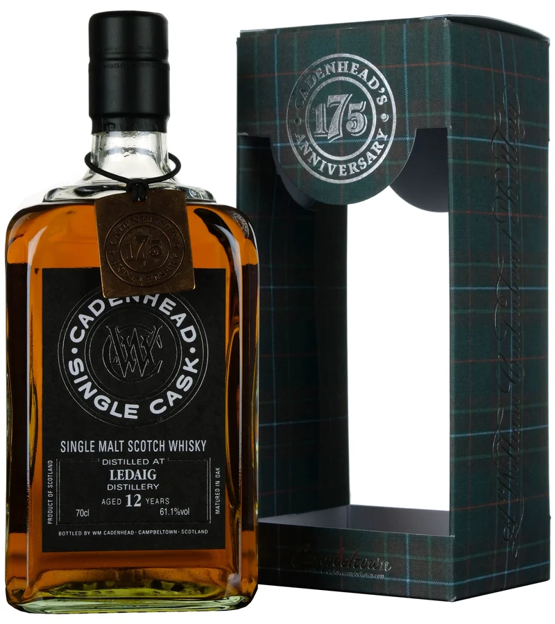 Ledaig 2005-2017 | 12 Year Old Cadenhead's Single Cask 175th Anniversary HNWS Taiwan 12th Anniversary