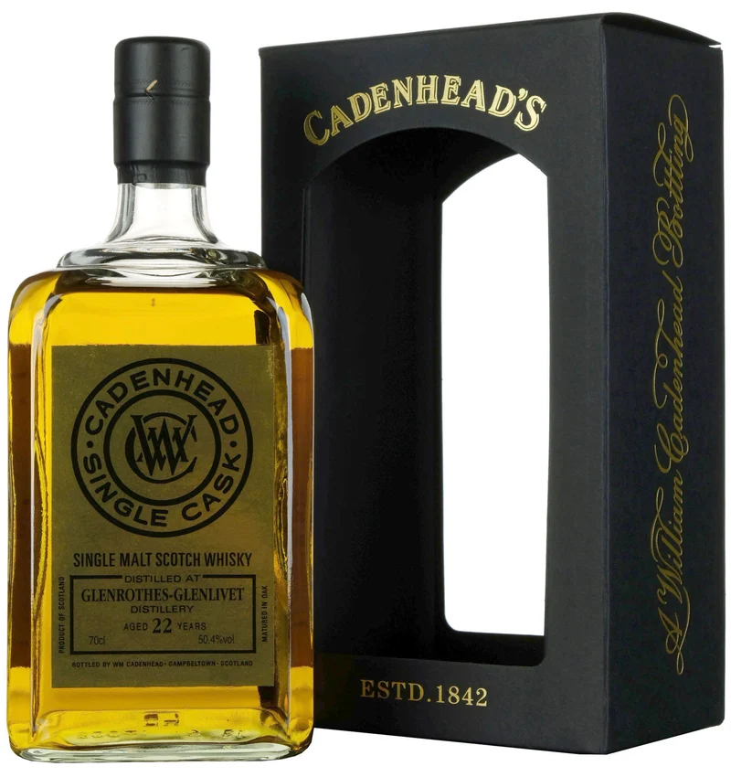 Glenrothes 1996-2019 | 22 Year Old Cadenhead's Single Cask Taiwan Exclusive 50.4%