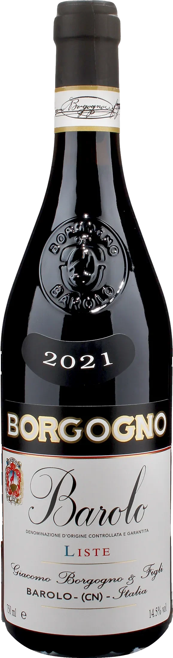 Giacomo Borgogno Barolo Liste 2021