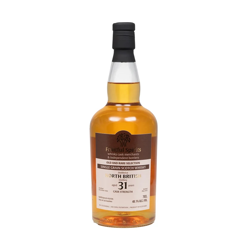 North British 31 Year Old Whisky Fruitful Spirits 48.1%