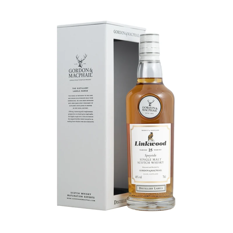 Linkwood 25 Year Old Whisky 2025 Release Gordon & MacPhail 46%