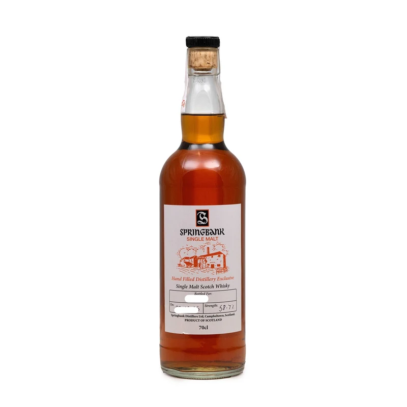 Springbank Whisky Hand Filled 2026 Release 58.7%