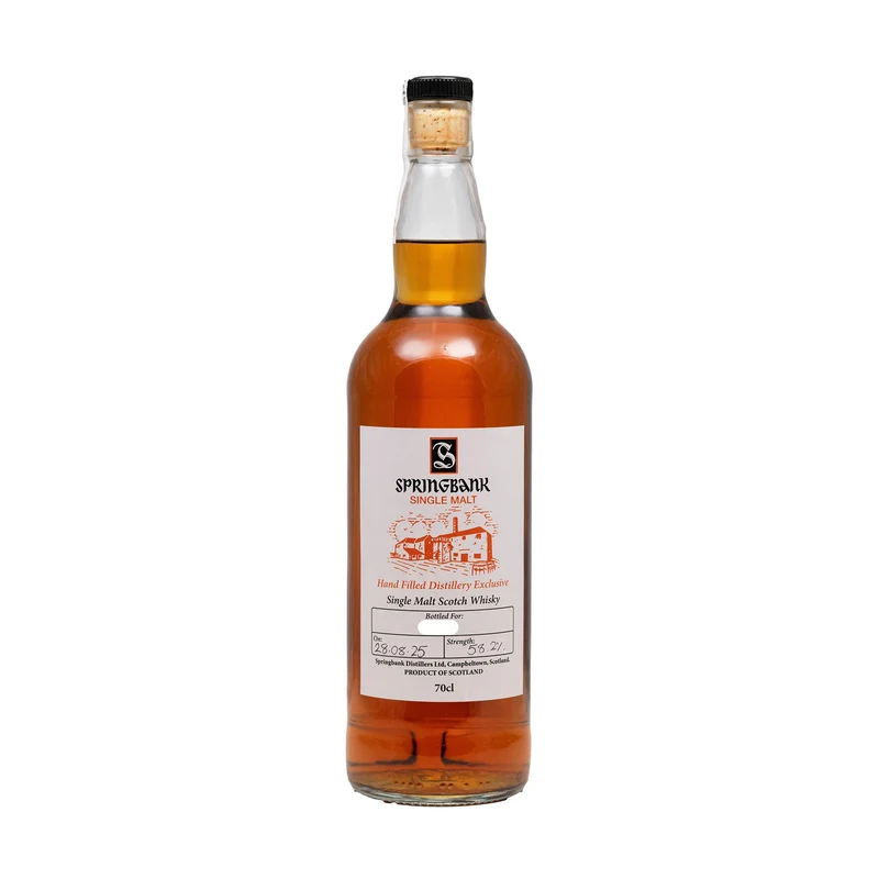 Springbank Whisky Hand Filled 2025 Release 58.2%
