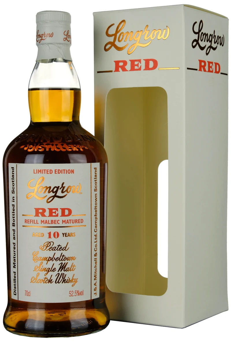 Longrow Red 10 Year Old Refill Malbec Matured Bottled 2020