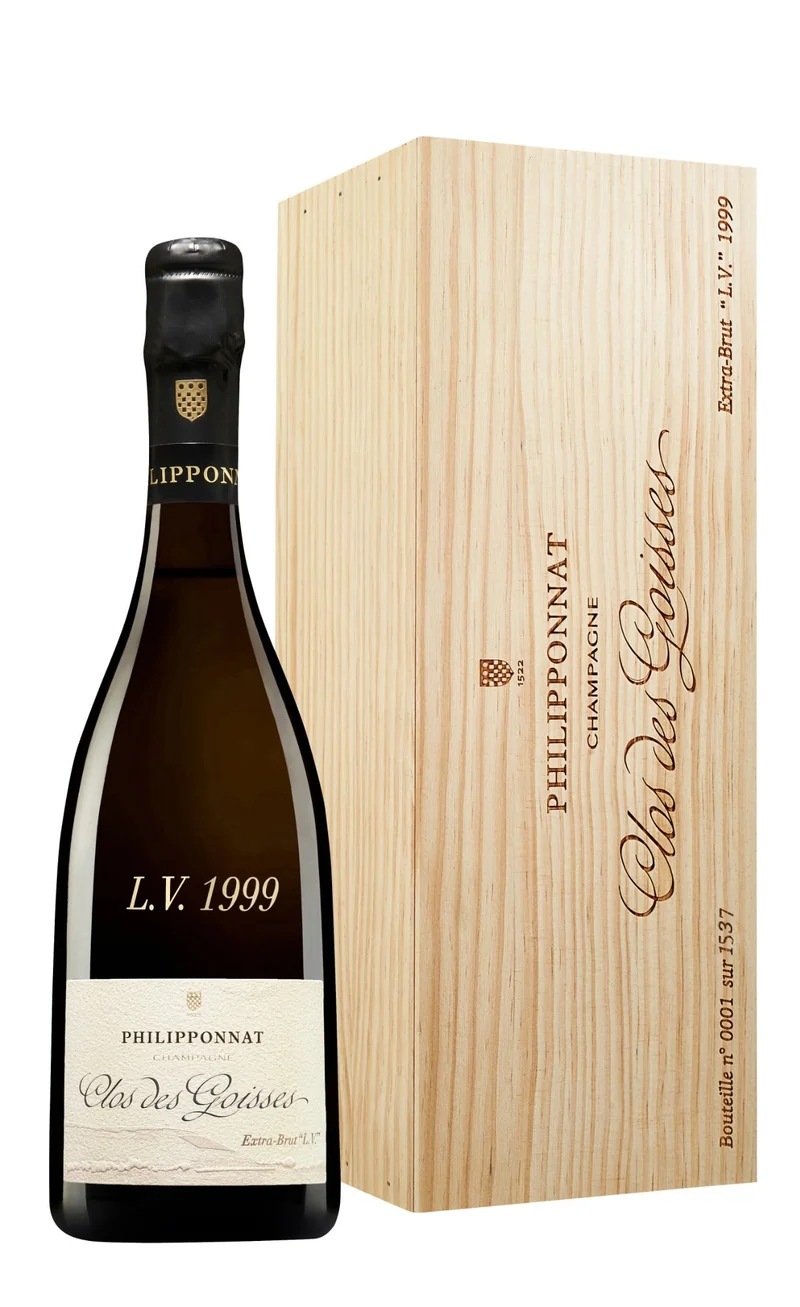 1999 Champagne Philipponnat Extra Brut Clos des Goisses L.V.