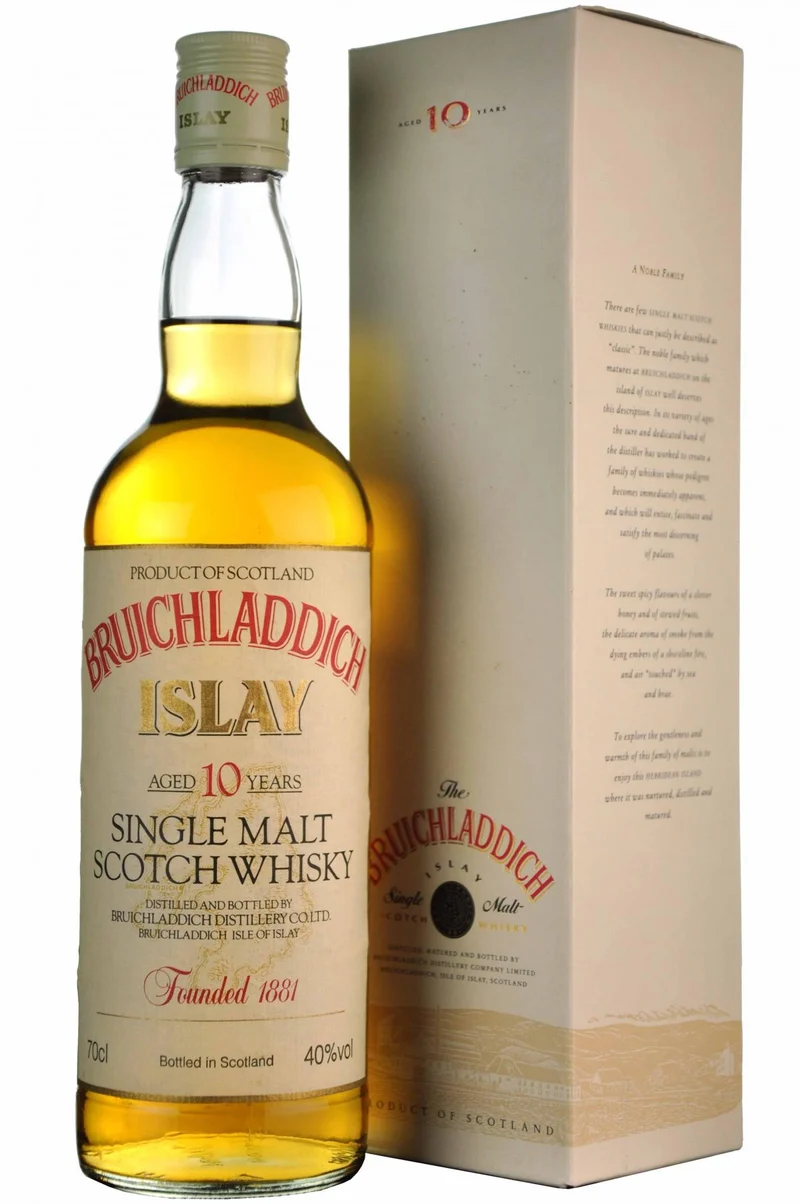 Bruichladdich 10 Year Old Early 1990s