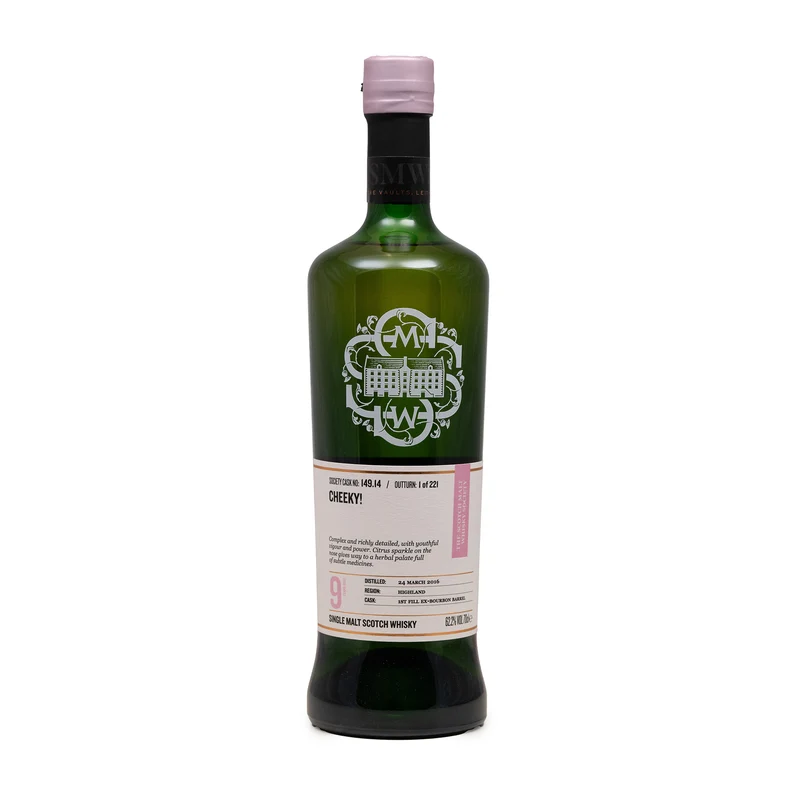 Ardnamurchan 9 Year Old SMWS Cheeky 149.14 62.2%