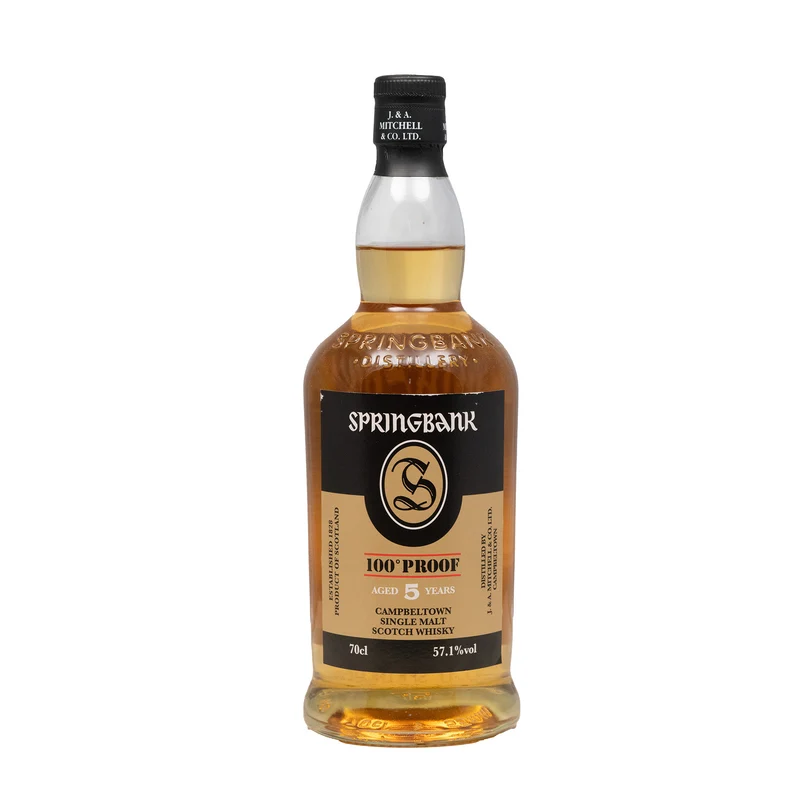 Springbank 5 Year Old Single Malt Whisky 100 Proof Release 57.1%