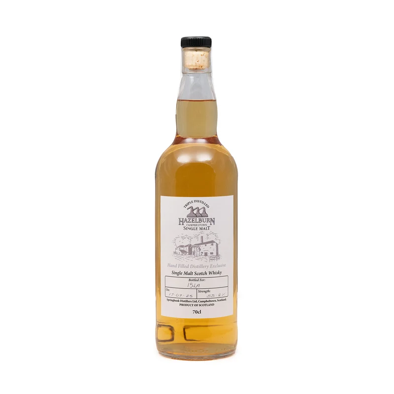 Hazelburn 2025 Hand Filled Distillery Release Single Malt Whisky 55.2%