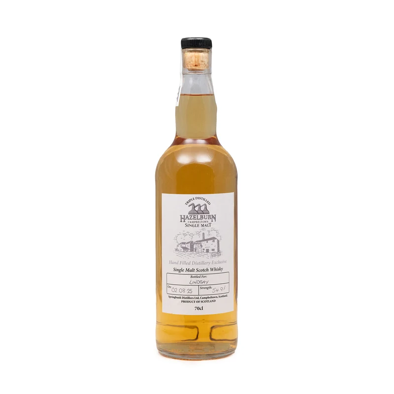 Hazelburn 2025 Hand Filled Distillery Release Single Malt Whisky 54.9%