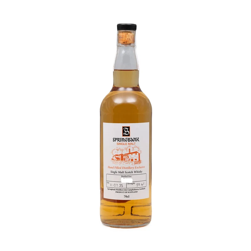 Springbank Whisky Hand Filled 2025 Release 59.4%