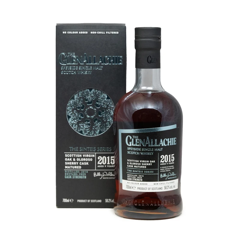 GlenAllachie Sinteis Series Part II: 2015 Scottish Oak & Oloroso Cask Matured 58.2%