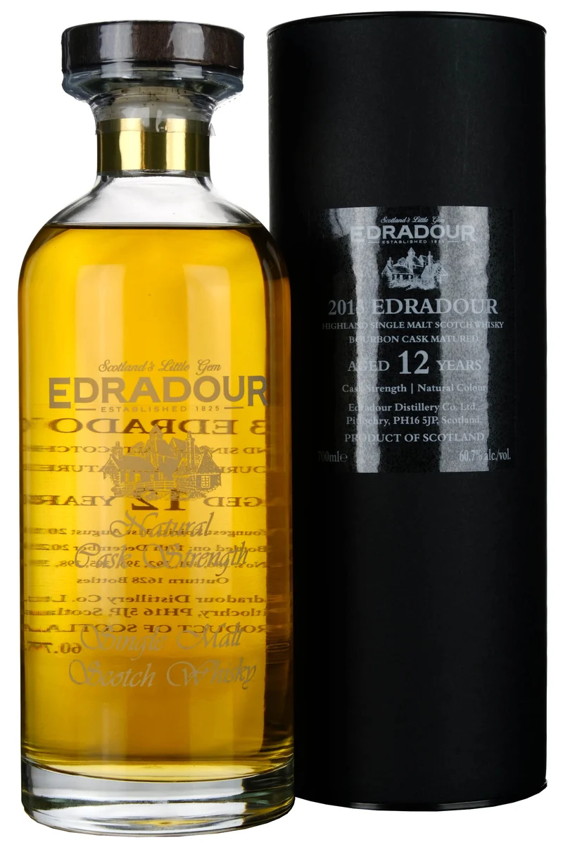 Edradour 2013-2025 | 12 Year Old Cask Strength Ibisco Decanter