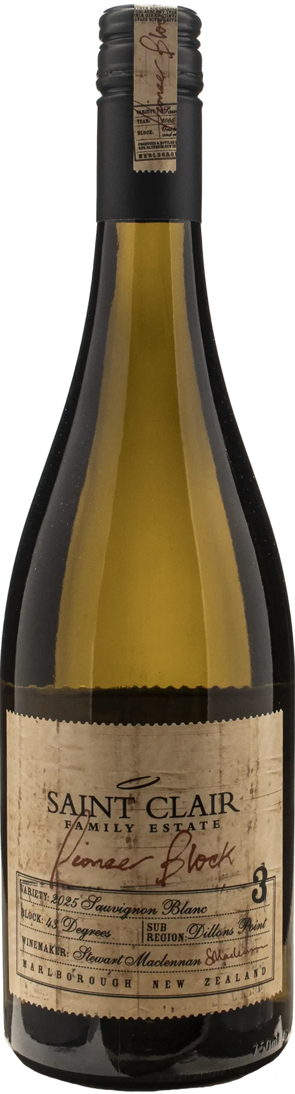 Saint Clair Sauvignon Pioneer Block 3 2025