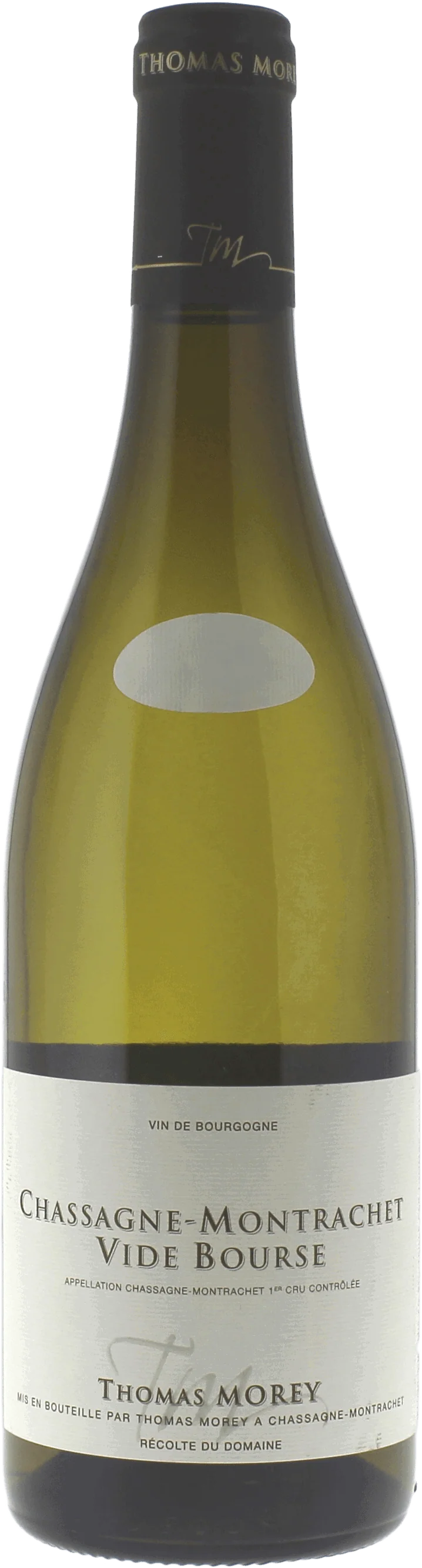 Chassagne Montrachet 1er Cru Vide Bourse Domaine Morey Thomas, 2023