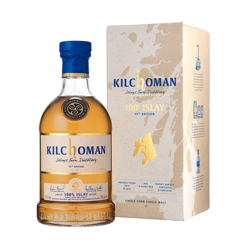 Kilchoman 100% Islay 15th Edition Single Malt Whisky 50%