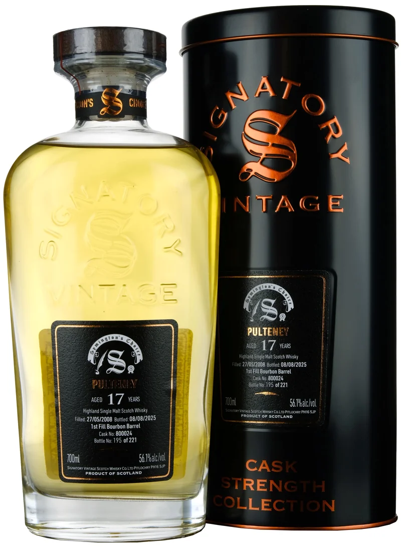 Pulteney 2008-2025 | 17 Year Old Signatory Vintage Symington's Choice Single Cask 800024