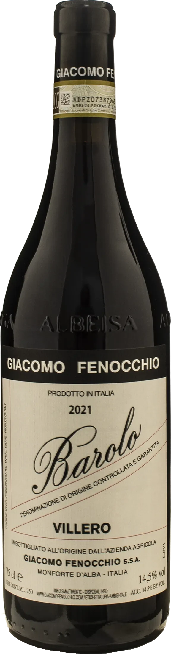 Giacomo Fenocchio Barolo Villero 2021