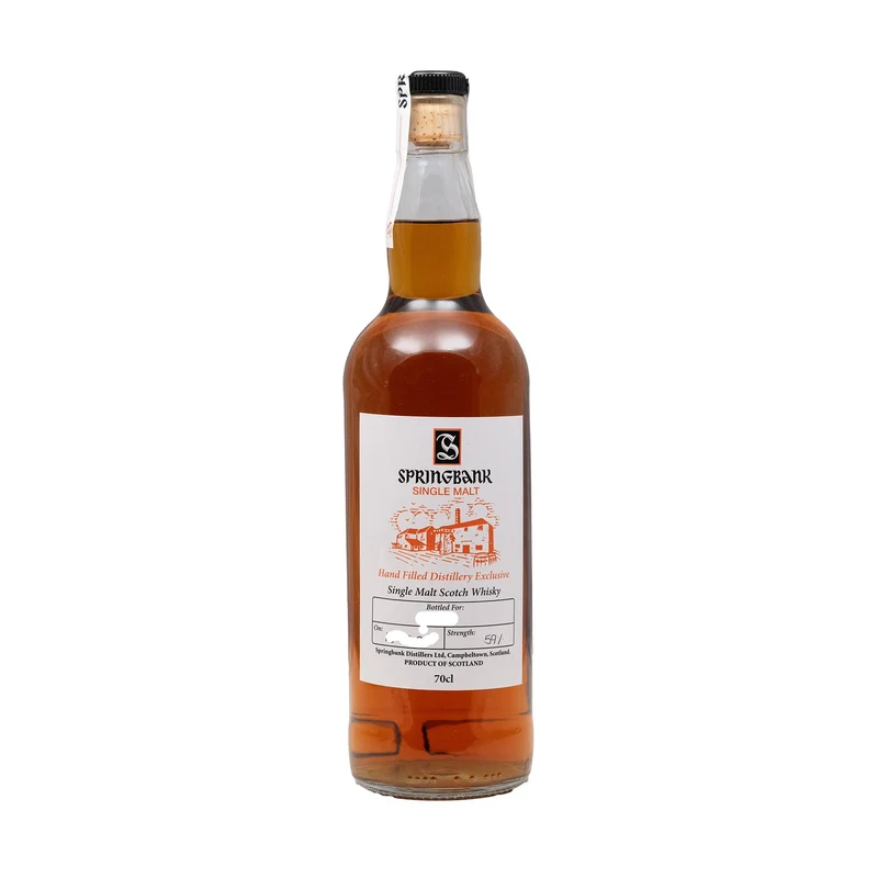 Springbank Whisky Hand Filled 2026 Release 59%