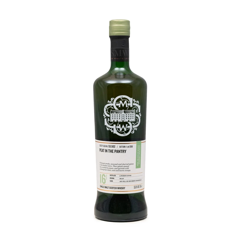 Caol Ila 16 Year Old SMWS Peat In The Pantry 53.502 55.6%
