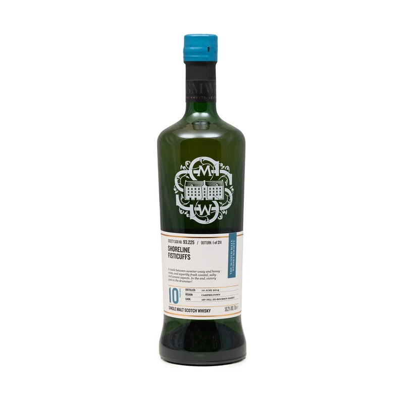 Glen Scotia 10 Year Old SMWS Shoreline Fisticuffs 93.225 59.2%