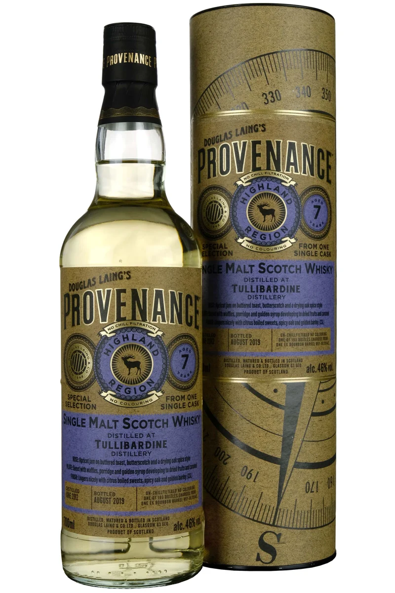 Tullibardine 2012-2019 | 7 Year Old Douglas Laing Provenance Single Cask DL13542