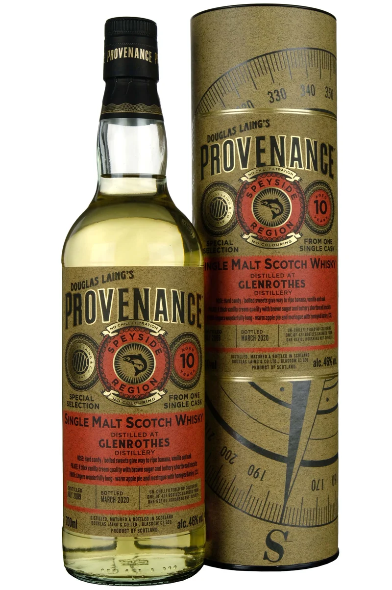 Glenrothes 2009-2020 | 10 Year Old Douglas Laing Provenance Single Cask DL14021