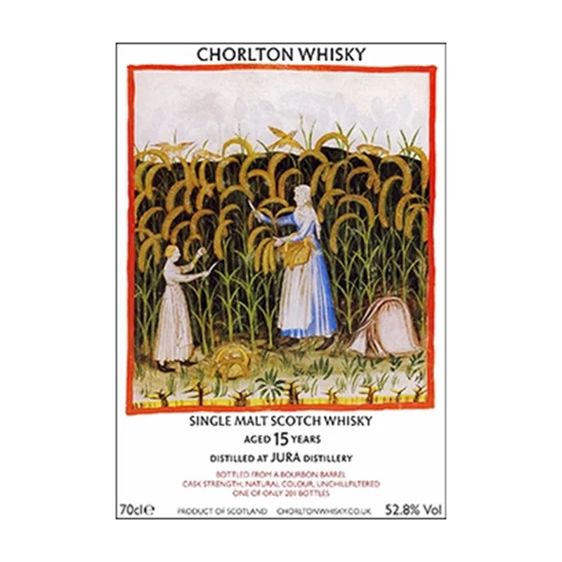 Jura 15 Year Old Chorlton Whisky 52.8%