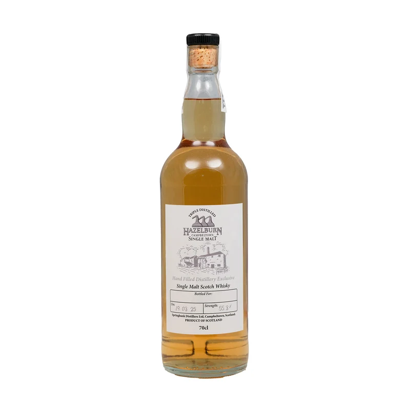 Hazelburn 2025 Hand Filled Distillery Release 55.8%