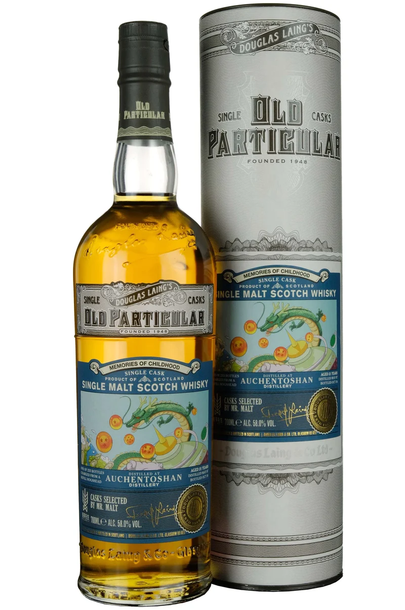 Auchentoshan 1997-2018 | 21 Year Old Douglas Laing Old Particular Single Cask Memories Of Childhood