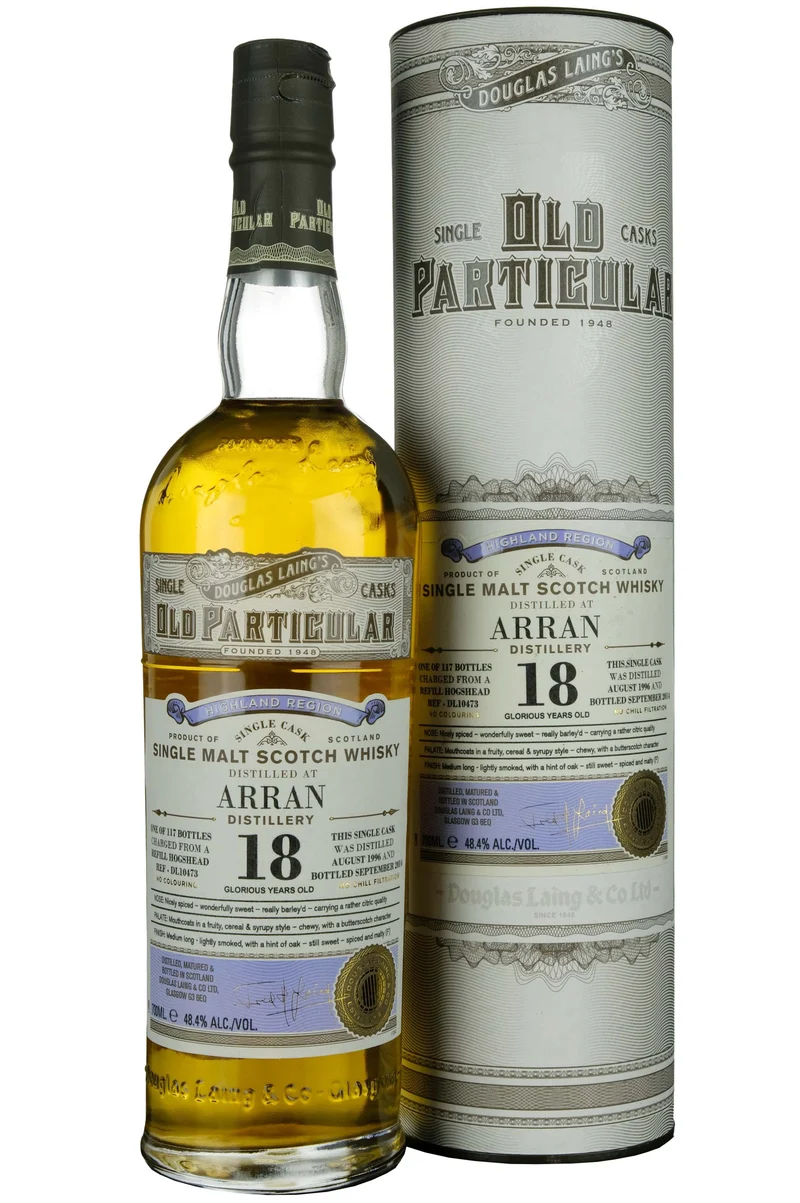 Arran 1996-2014 | 18 Year Old Douglas Laing Old Particular Single Cask DL10473