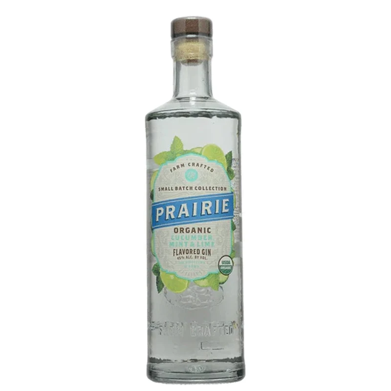 Prairie Cucumber Mint & Lime Flavored Gin Small Batch Collection