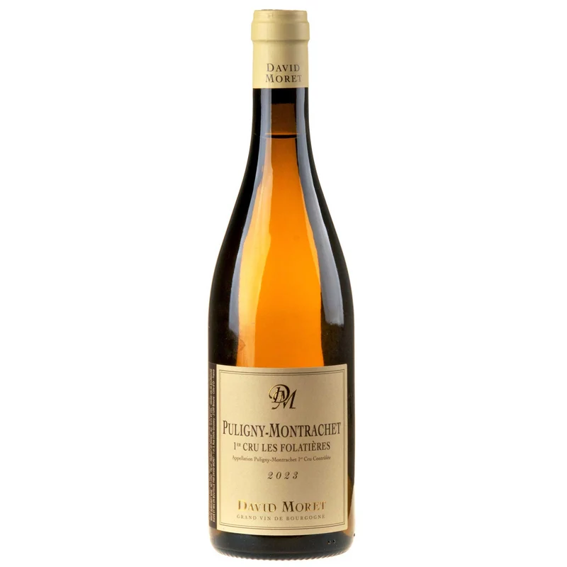 David Moret Puligny Montrachet 1er Cru les Folatières 2023 white