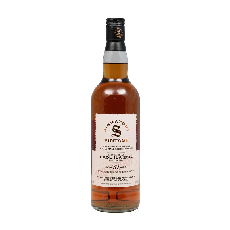 Caol Ila 2014 10 Year Old 100 Proof Release #49 57.1%